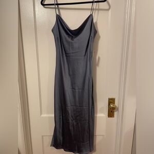 Blue express midi dress